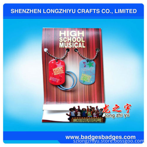 High School Musical Tags Dog Tags with Packing
